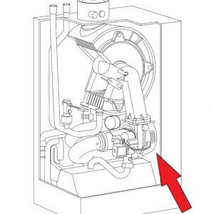 7823839 - VIESSMANN - Vitodens 100 - WB1A 18KW Heat only - Radial Fan RG130 WB1A
